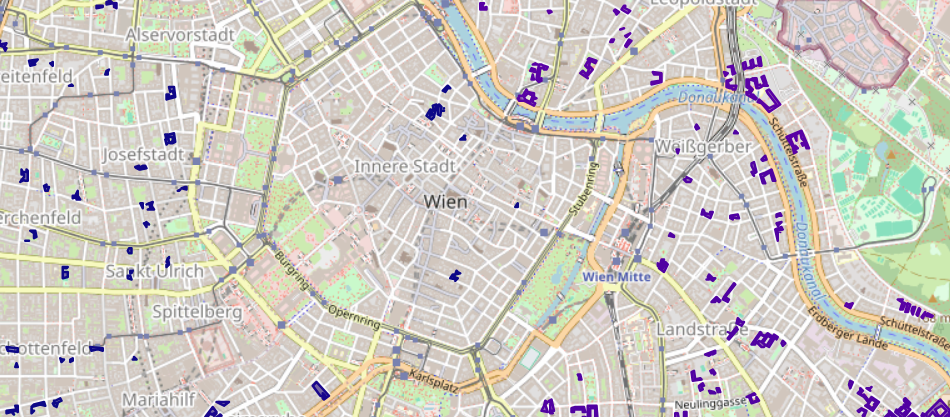 Interactieve kaart Weense Sociaalbouw